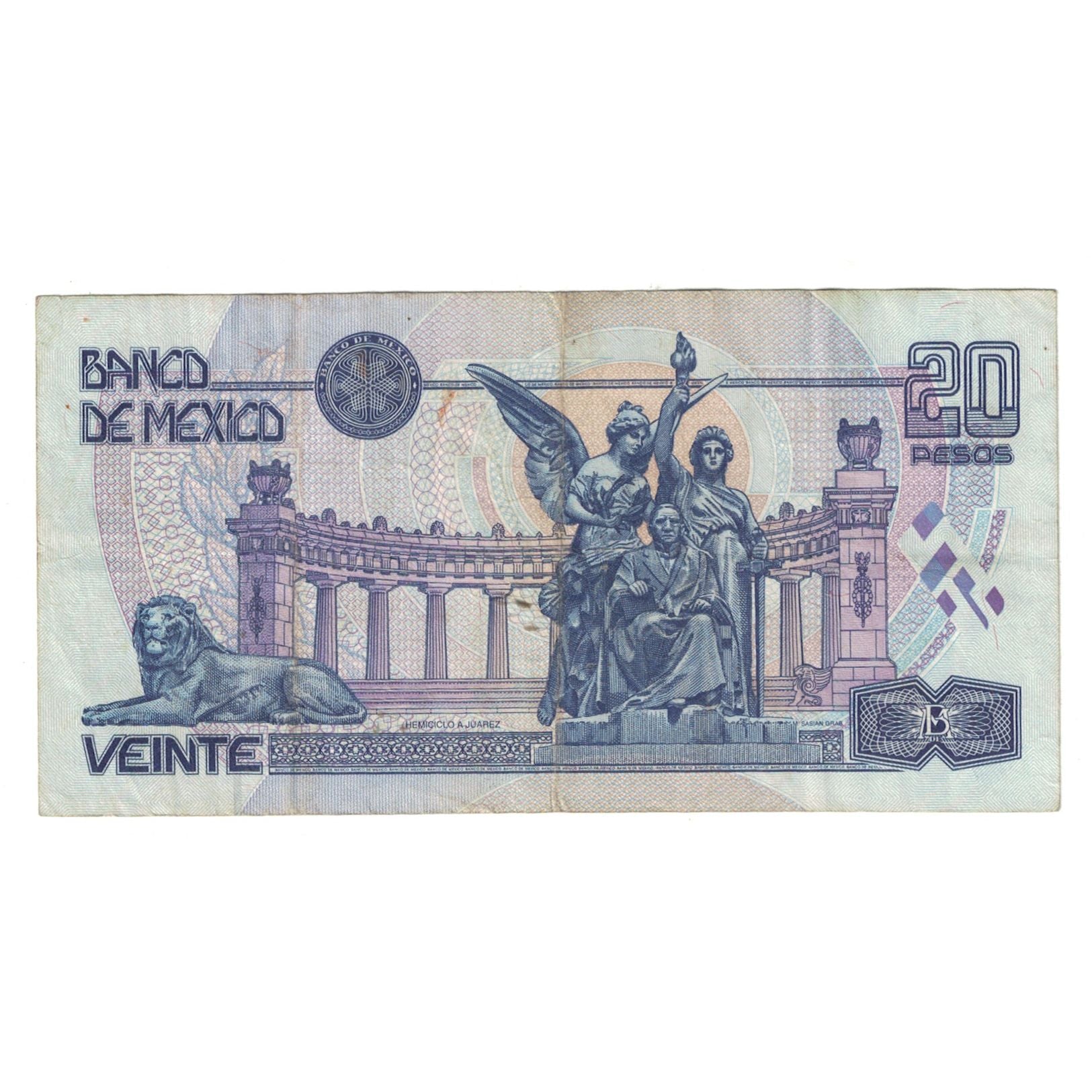 Banknote, Mexico, 20 Pesos, 1994, 1994-05-06, KM:106a, EF(40-45)