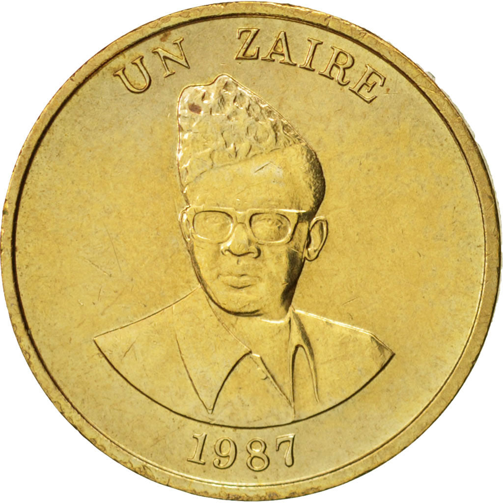 Zaire, Zaire, 1987, MS(60-62), Brass, KM:13