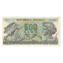 Banknote, Italy, 500 Lire, KM:93a, EF(40-45)