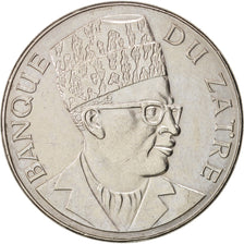 Zaire, 20 Makuta, 1976, AU(55-58), Copper-nickel, KM:8