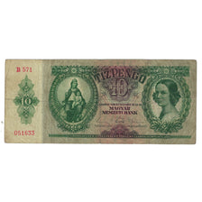 Banknote, Hungary, 10 Pengö, 1936, 1936-12-22, KM:113, EF(40-45)