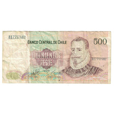 Billete, 500 Pesos, 1999, Chile, KM:153a, BC