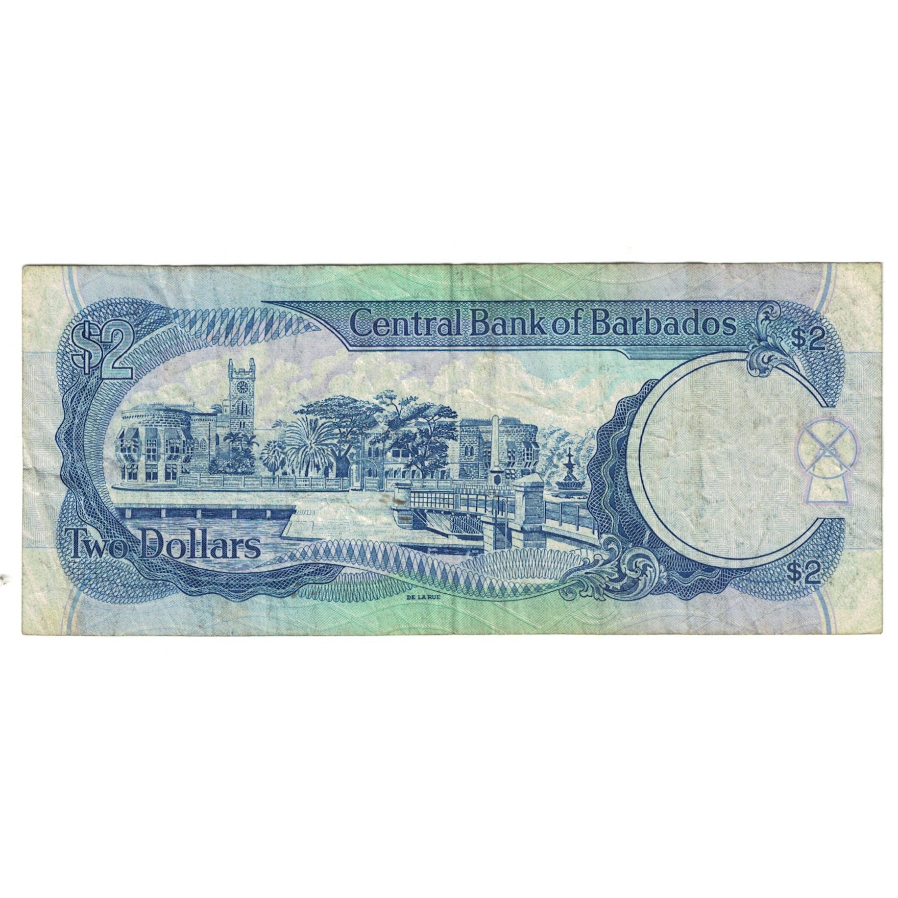 Banknote, Barbados, 2 Dollars, 2007, 2007-05-01, KM:66a, VF(20-25)