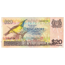 Banknote, Singapore, 20 Dollars, 1979, KM:12, AU(55-58)