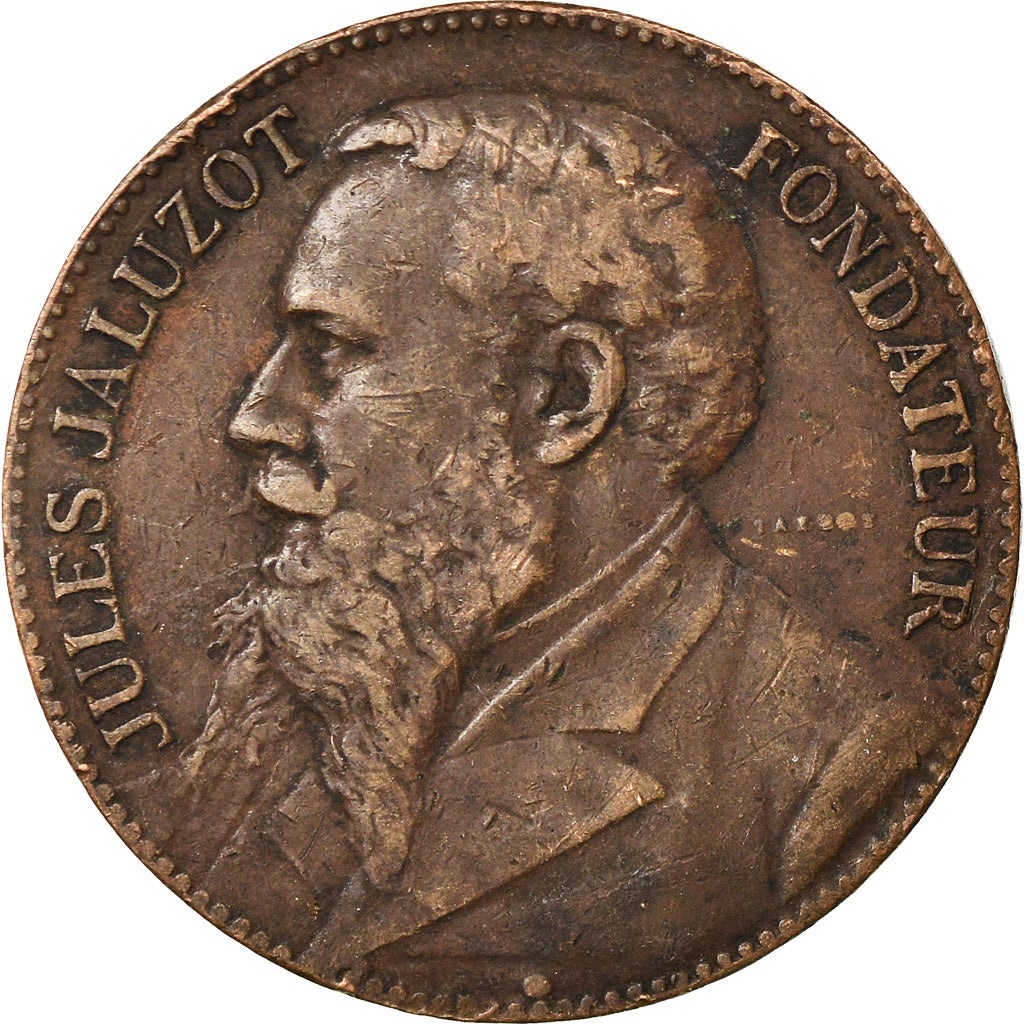 Frankrijk, Medaille, Au Printemps, Jules Jaluzot, Paris, 1890, Tasset, ZF, Koper