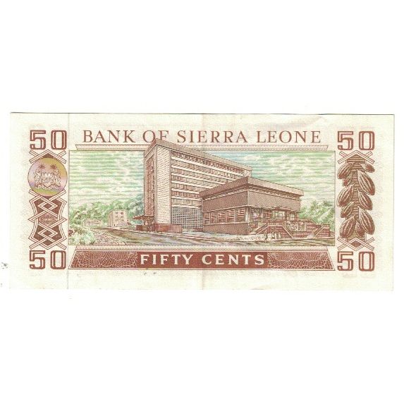 Billete, 50 Cents, Sierra Leona, KM:4e, UNC