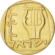 Moneta, Israele, 25 Agorot, 1974, BB, Alluminio-bronzo, KM:27