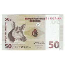 Banknote, Congo Democratic Republic, 50 Centimes, 1997, 1997-11-01, KM:84a