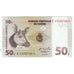 Banknote, Congo Democratic Republic, 50 Centimes, 1997, 1997-11-01, KM:84a