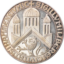 Germany, Token, 750 Jahre Stadt Hamm, 1976, MS(63), Silver