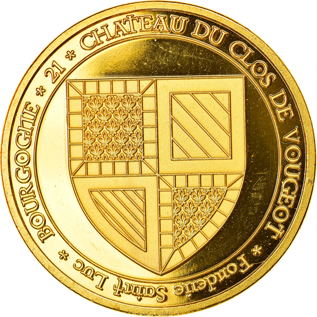 France, Jeton, Jeton Touristique, Côte d'Or, Château du Clos de Vougeot, SPL