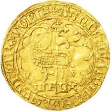 Moneta, Francia, Charles VI, Agnel d'or, Undated, Saint André Villeneuve Les