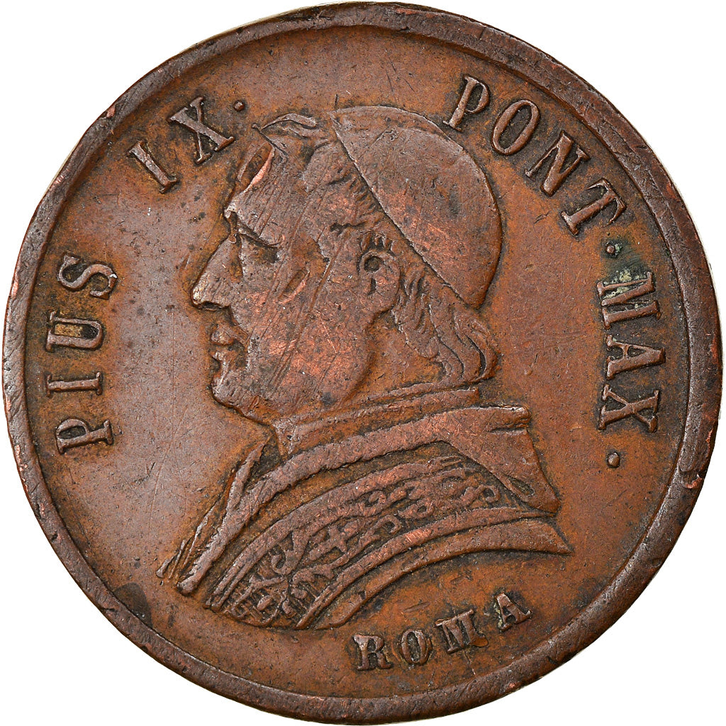 Vatican, Medal, Pius IX, Maria Immaculata, Roma, Religions & beliefs, 1854