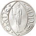 Coin, Luxembourg, Princess Ermesindis, 5 Francs, 1963, Brussels, MS(63), Silver