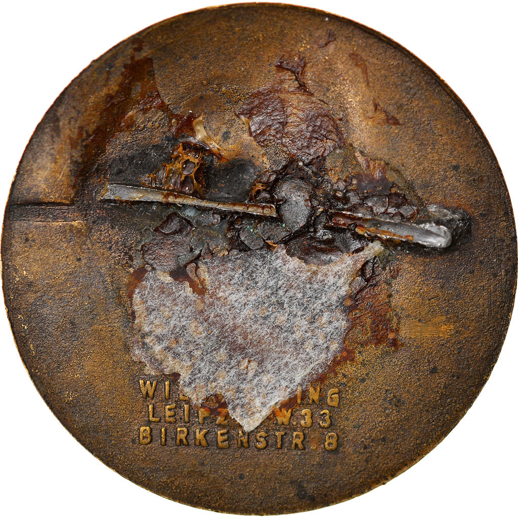 France, Medal, Musique, Richard Wagner, Arts & Culture, 1934, EF(40-45), Bronze