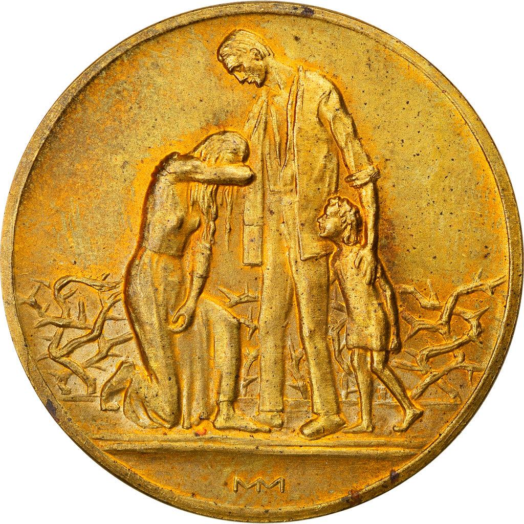 Germania, medaglia, People Ordeal / Inflation, History, 1923, BB+, Rame