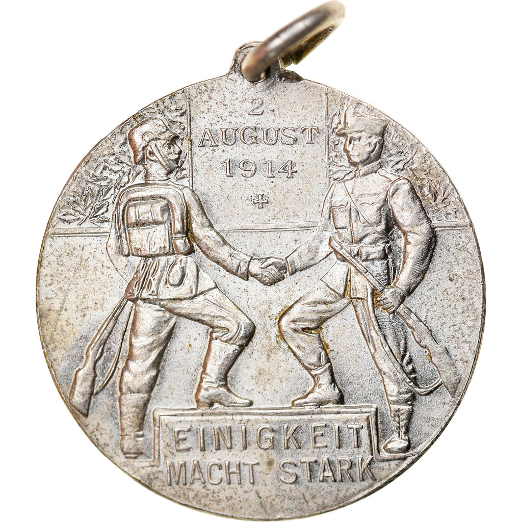 Germany, Medal, Die Mittelmächte, Hindenburg, Einigkeit macht stark, Politics