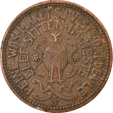 Moeda, Alemanha, Inflationszeit, Notgeld Peine, 10000 Kippermünze, 1923
