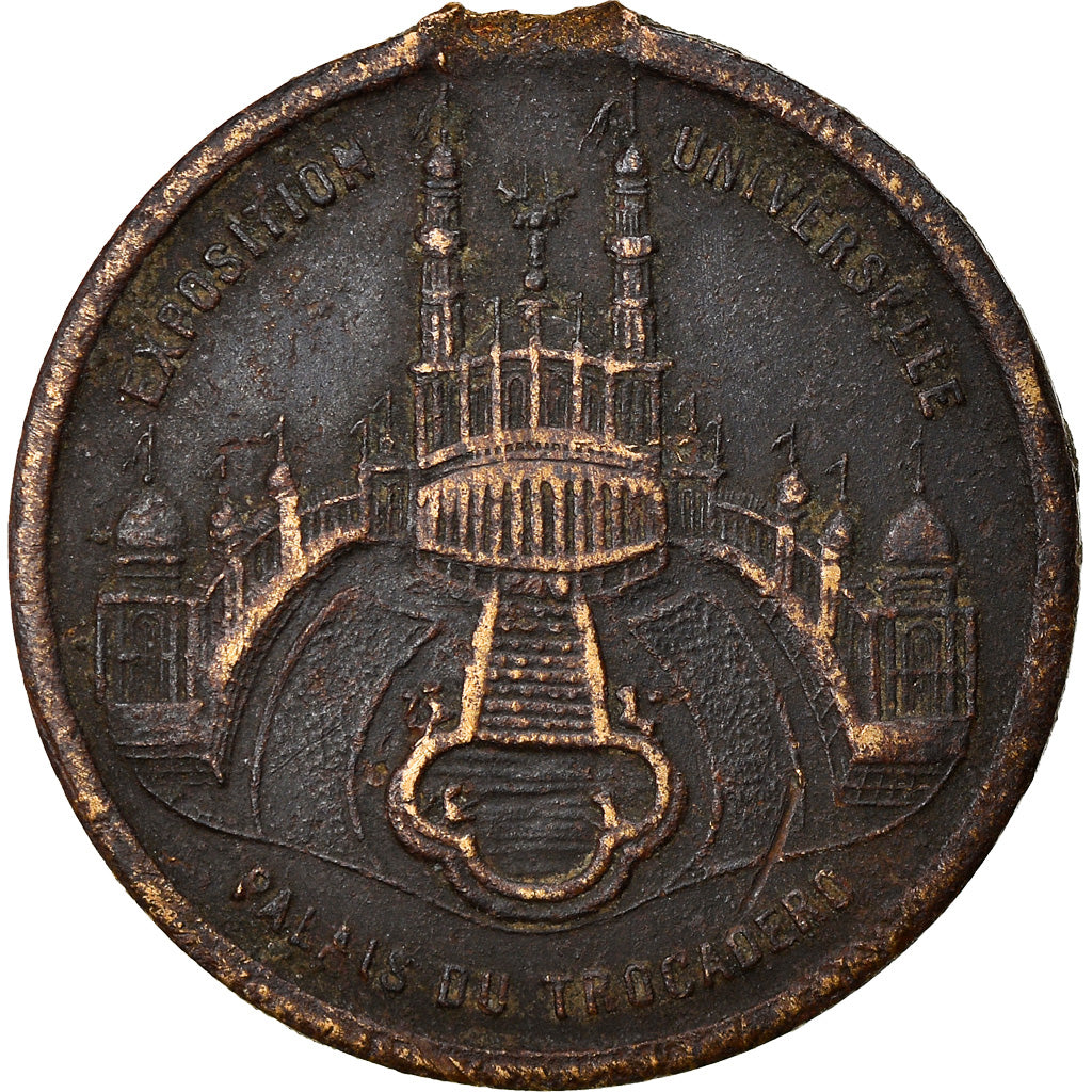 França, Medal, Exposition universelle de Paris, Artes e Cultura, 1878
