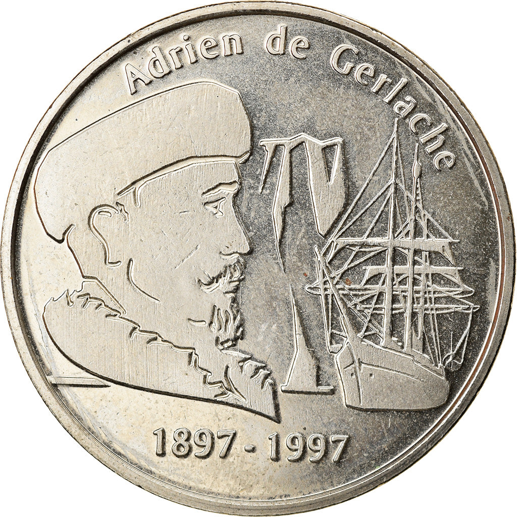 Belgium, Token, Centenaire de l'Expédition Antarctique, 1997, MS(63)