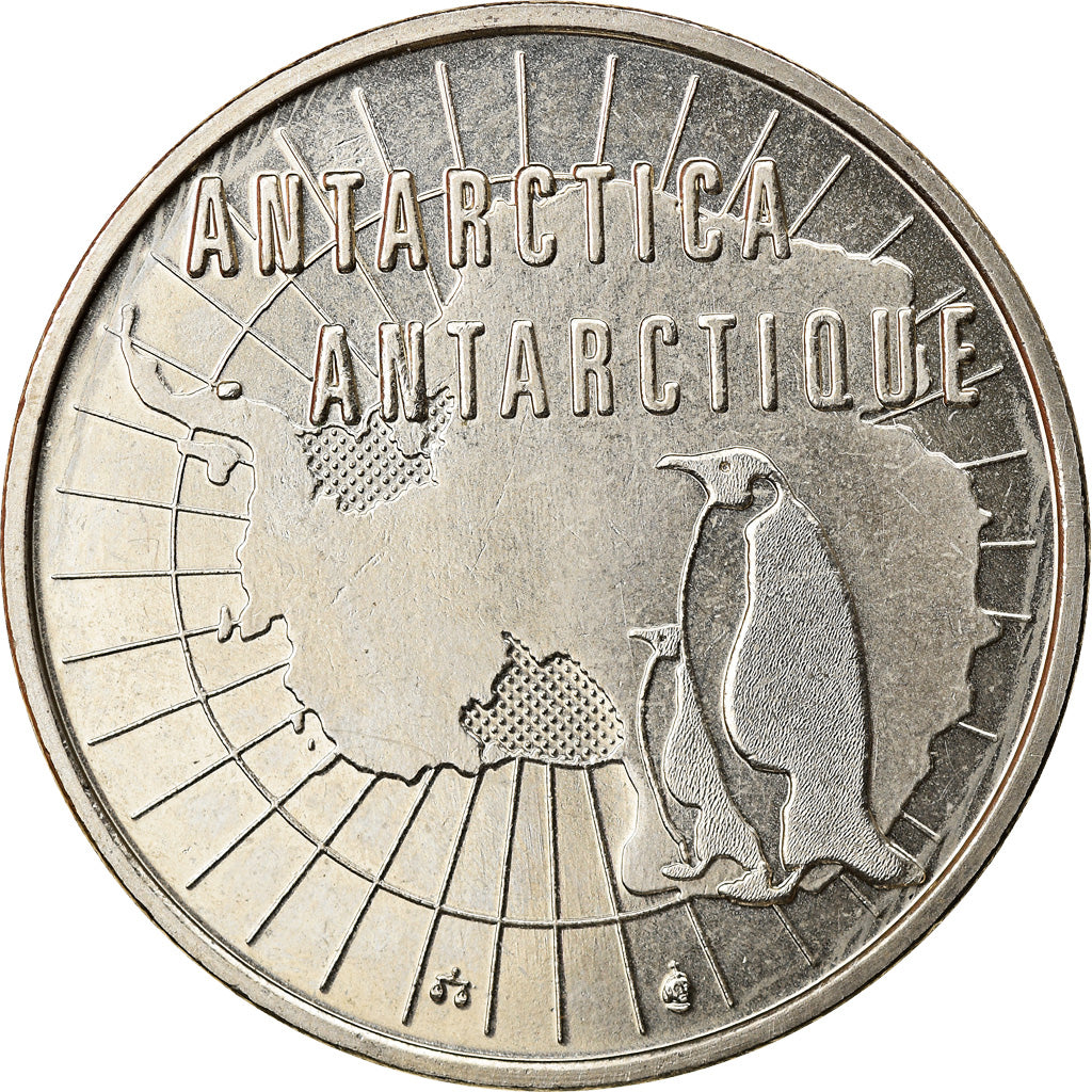 Belgium, Token, Centenaire de l'Expédition Antarctique, 1997, MS(63)