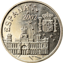 Spain, Token, L'Europe, Politics, Society, War, 2002, MS(63), Copper-nickel