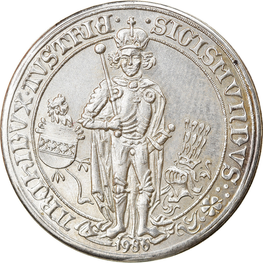Austria, Token, Reproduction, Guldiner, Thaler de Sigismond du Tyrol, History