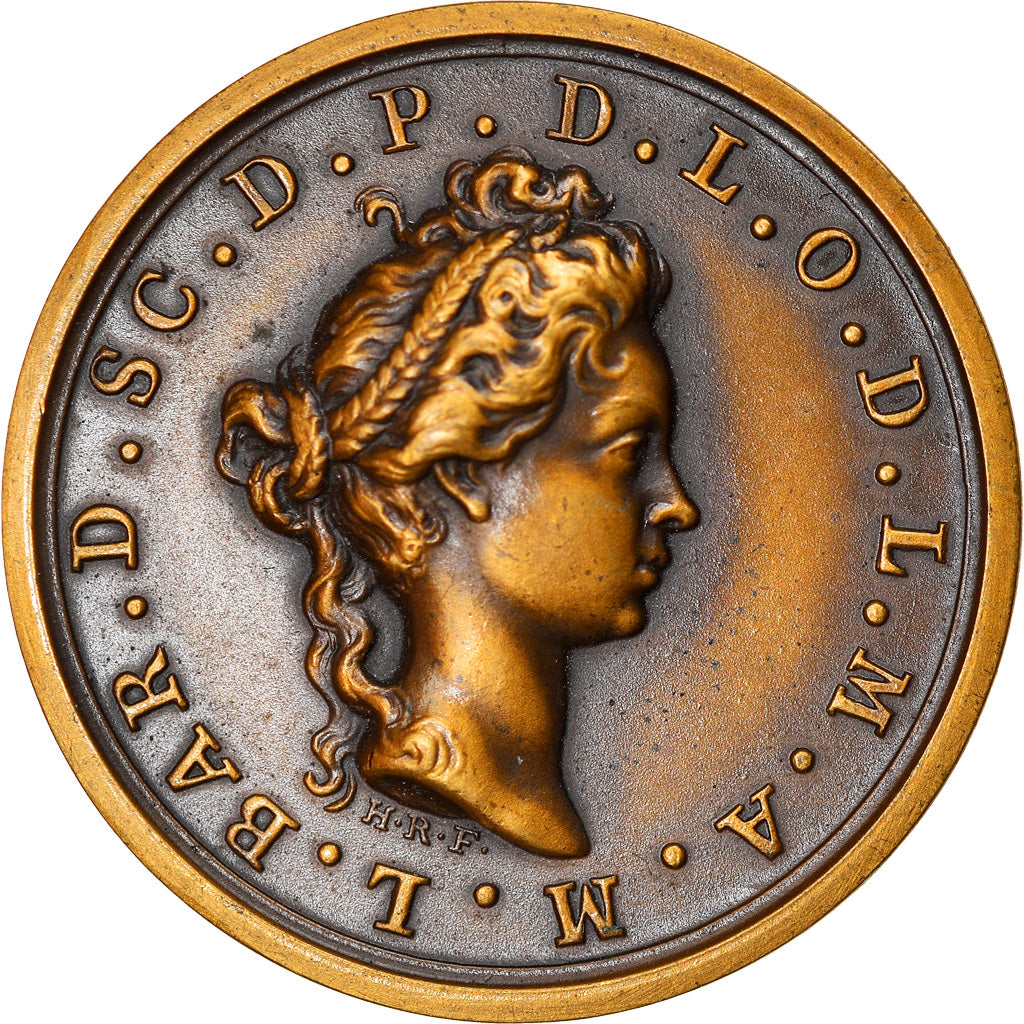 Frankreich, Medaille, Ile-de-France, Villes et Noblesse, Duchesse du Maine