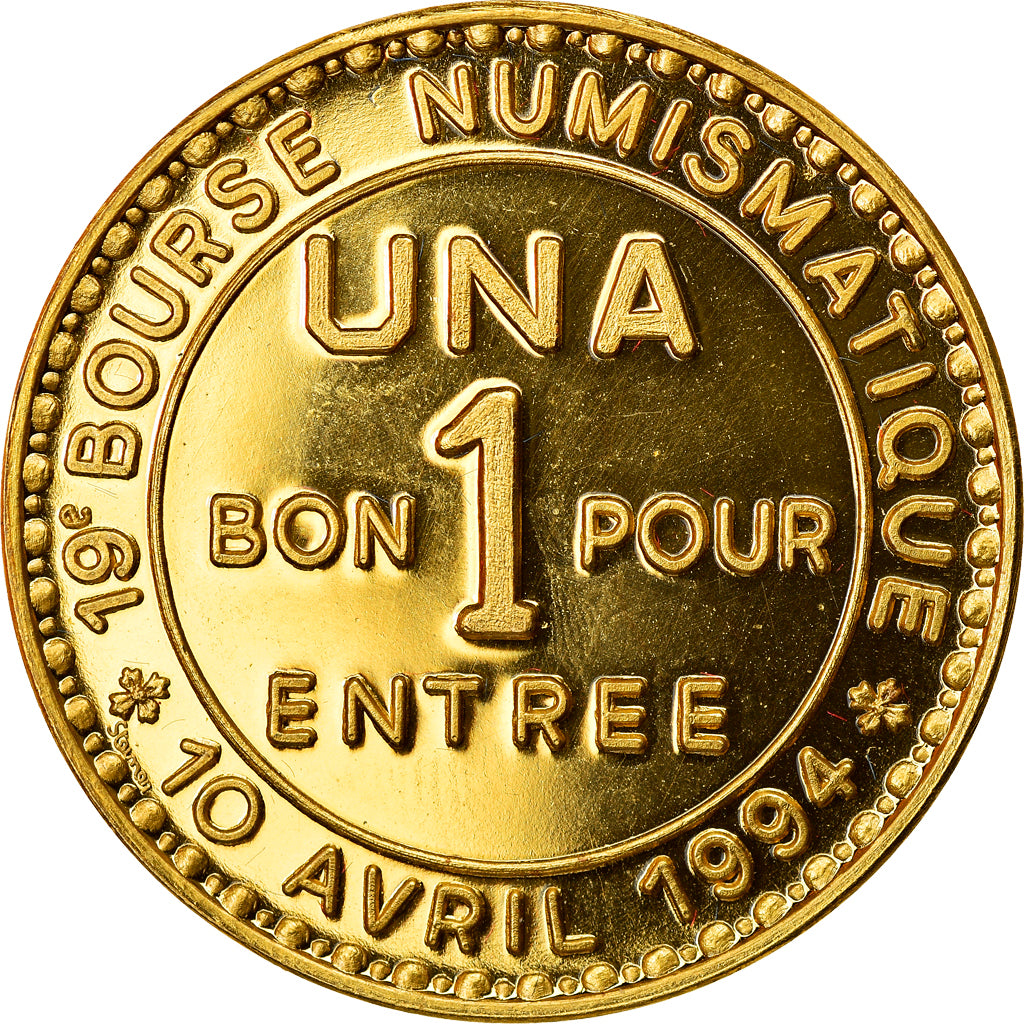 Frankreich, Medaille, Euros des Villes, 1 Ecu de Strasbourg, 1994, UNZ, Copper