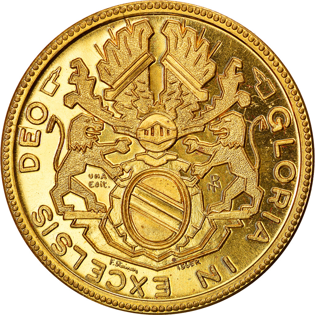 Frankrijk, Ecu, Euro des Villes, 1995, Strasbourg, 4 2/3 ECU, UNC-, Copper Gilt
