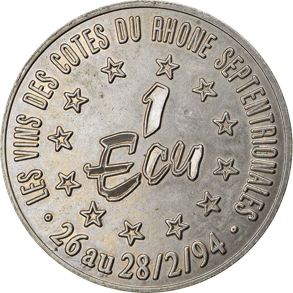 Frankrijk, Ecu, Euro des Villes, 1994, Tain-L'hermitage - Foire aux vins, PR
