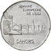 France, Ecu, Euro des Villes, 1992, Cahors, TTB, Tin-Zinc