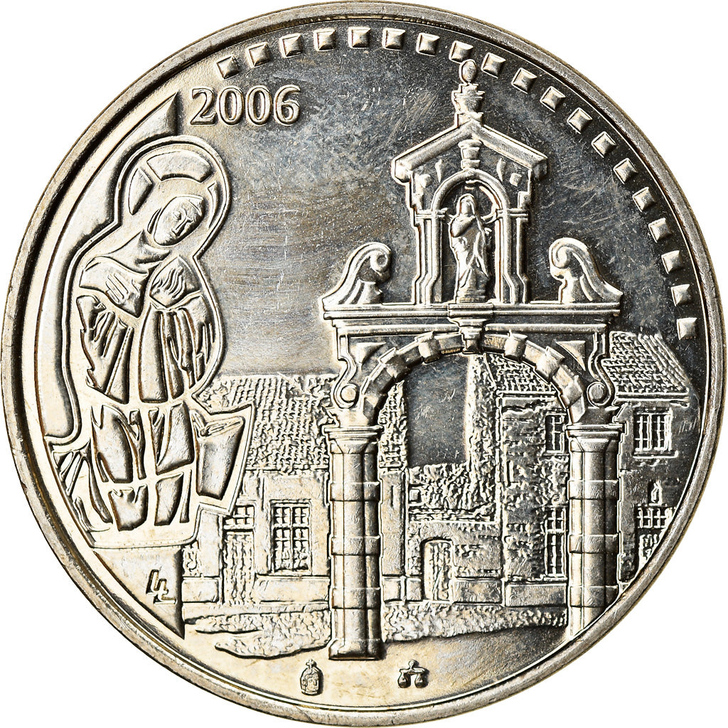 Belgium, Token, Patrimoine Mondial, Arts & Culture, 2006, MS(64), Copper-nickel