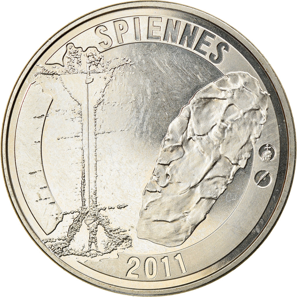 Belgium, Token, Patrimoine Mondial, Arts & Culture, 2011, MS(63), Copper-nickel