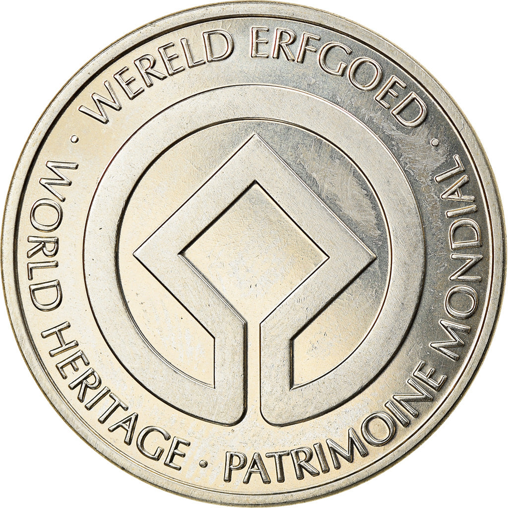 Belgium, Token, Patrimoine Mondial, Arts & Culture, 2011, MS(63), Copper-nickel