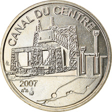 Belgium, Token, Patrimoine Mondial, Arts & Culture, 2007, MS(63), Copper-nickel