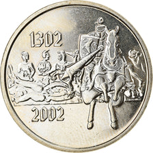 Netherlands, Token, Pérons d'Or, Gulden Sporlenslag, 2002, MS(64), Cupro-nickel