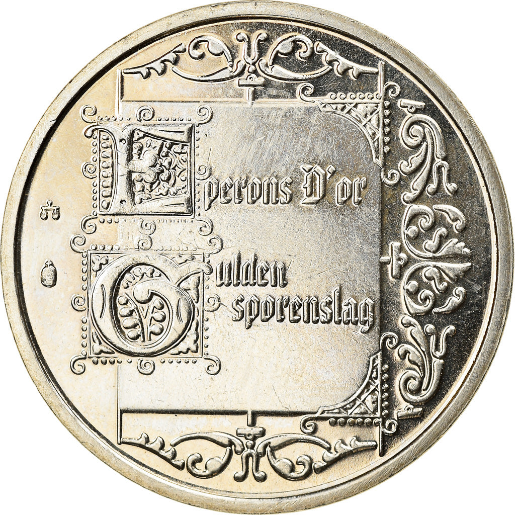 Netherlands, Token, Pérons d'Or, Gulden Sporlenslag, 2002, MS(64), Cupro-nickel