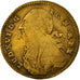 Frankrijk, Token, Statue de Louis XVI à Bordeaux, History, 1790, FR+, Tin