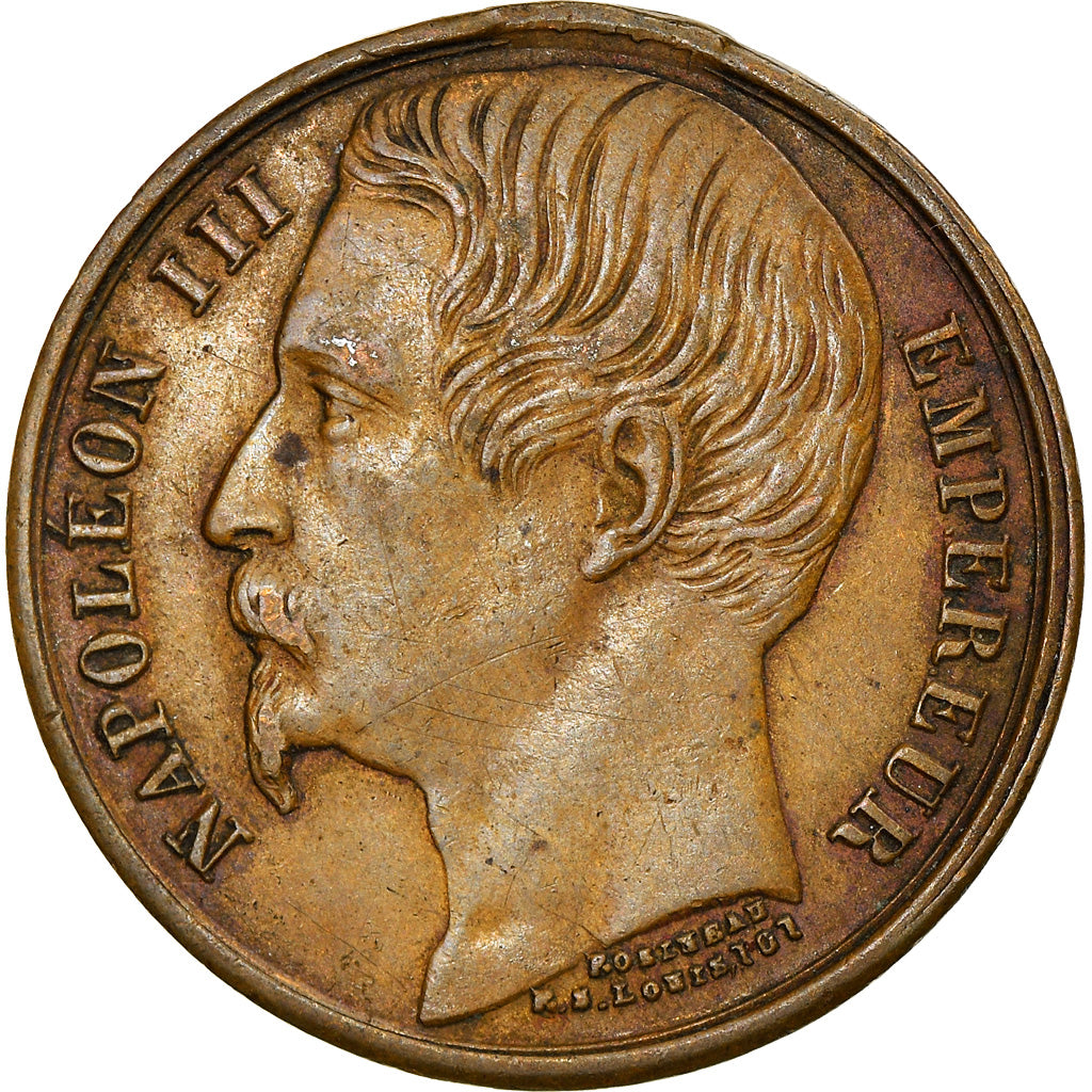 France, Médaille, Louis-Napoléon, Empereur, Ville de Paris, History, 1852