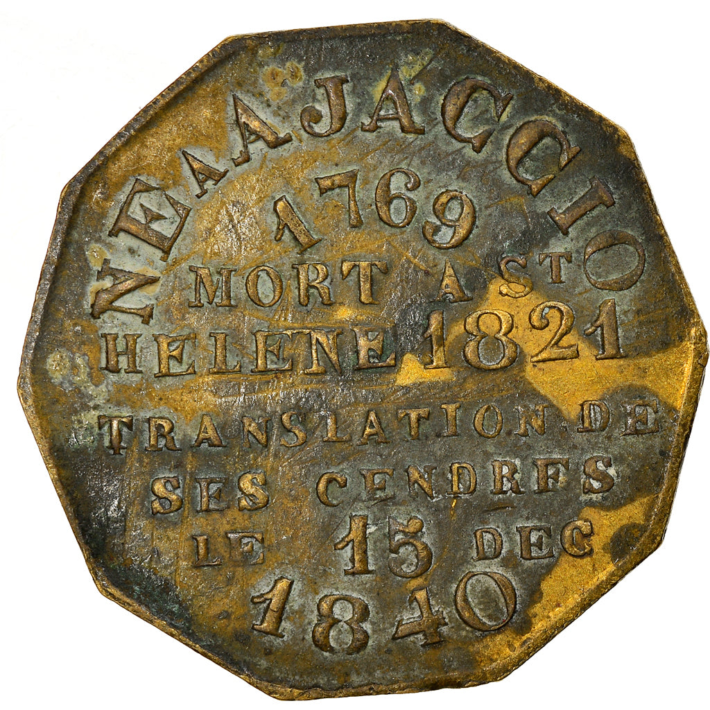 France, Token, Translation des Cendres de Napoléon Ier aux Invalides, History