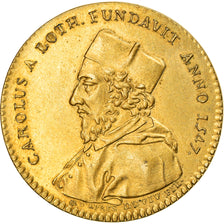 France, Token, Champagne Ardennes, Université de Reims, 1756, Restrike, MS(63)