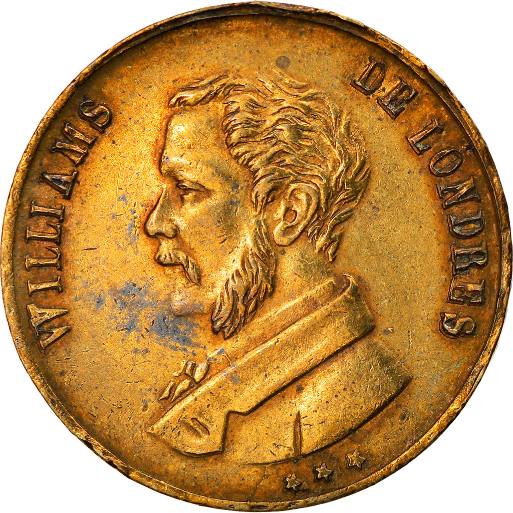 France, Token, Williams de Londres, Hommage à l'Industrie, Garantie 2 Ans