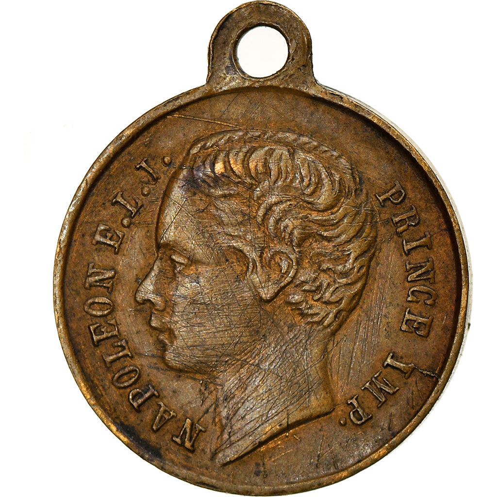 France, Medal, Souvenir de la Communion du Prince Impérial, History, 1868