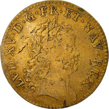 France, Token, Royal, Sacre de Louis XV à Reims, History, 1723, VF(30-35)