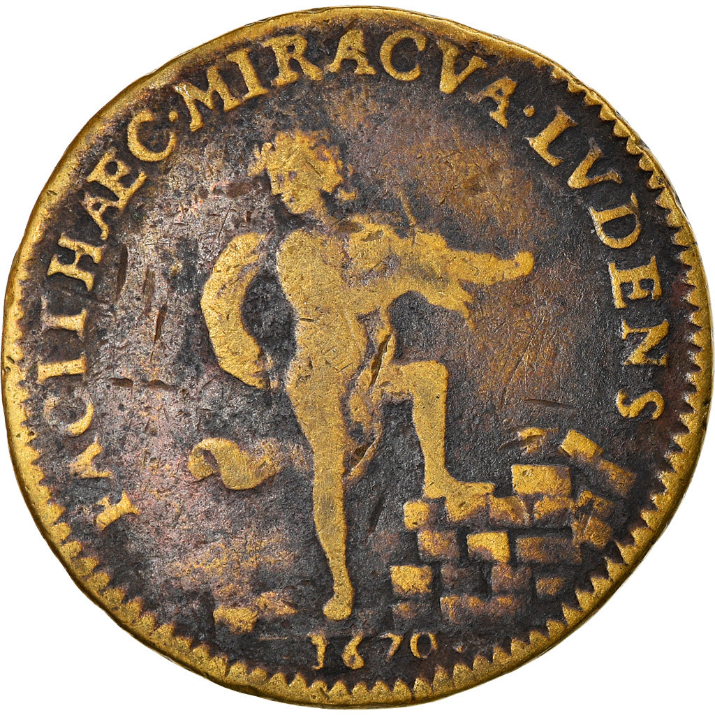 France, Token, Royal, Louis XIV, Tournai et le Tournaisis, History, 1670