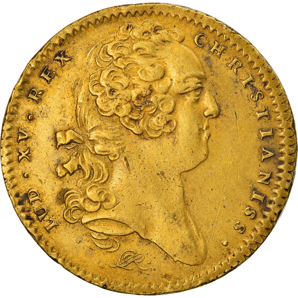 Francia, Token, Royal, Louis XV, États d'Artois, MBC+, Latón, Feuardent:6893
