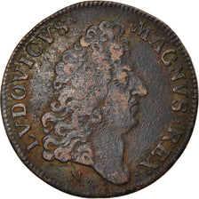 France, Token, Royal, Louis XIV, Prise de Tabago et Gorée, VF(30-35), Copper