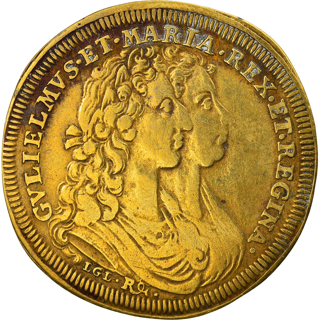 United Kingdom, Token, Royal, Nuremberg, Couronnement de William et Marie