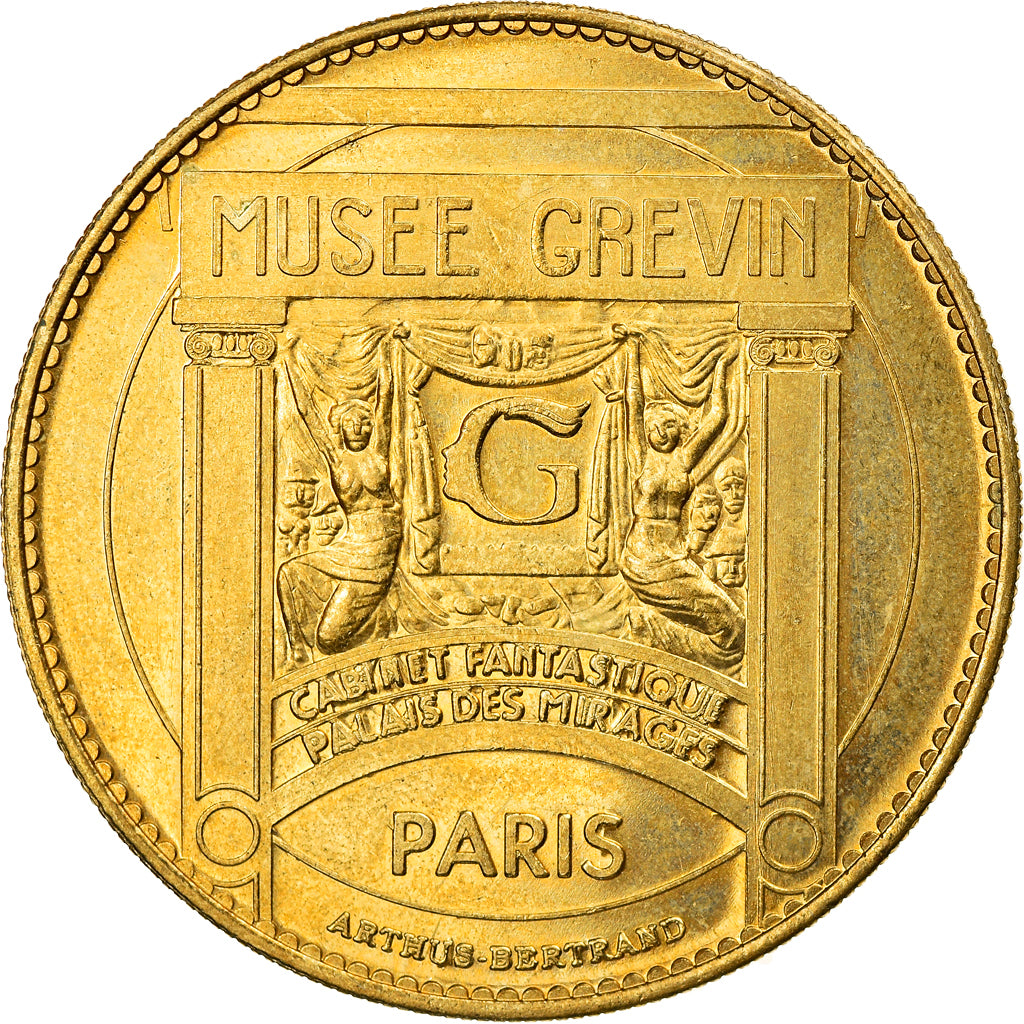 France, Token, Tourist Token, Musée Grévin, Mimie Mathy, Arthus Bertrand